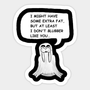 Blubber Sticker